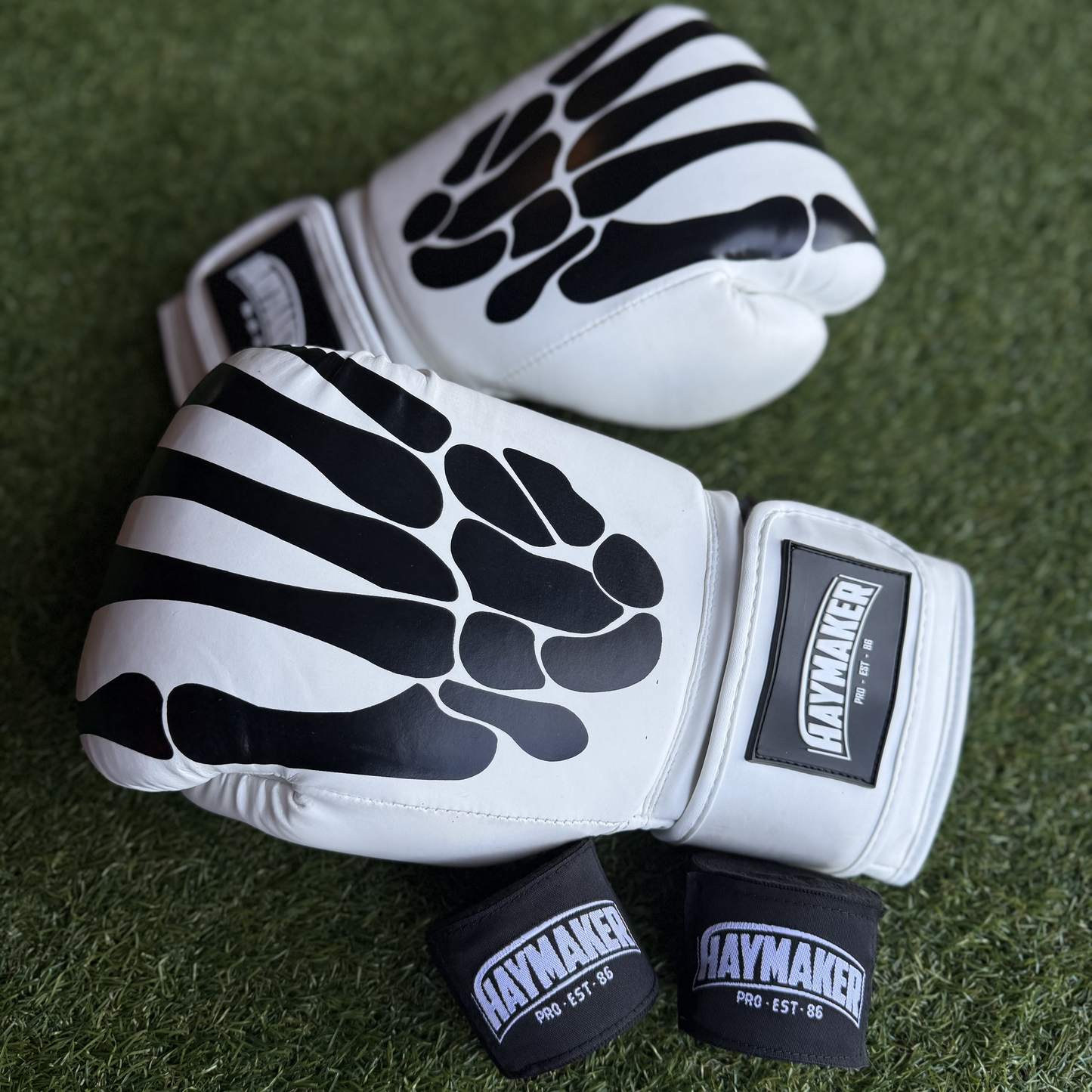 BONES WHT | BAG GLOVES