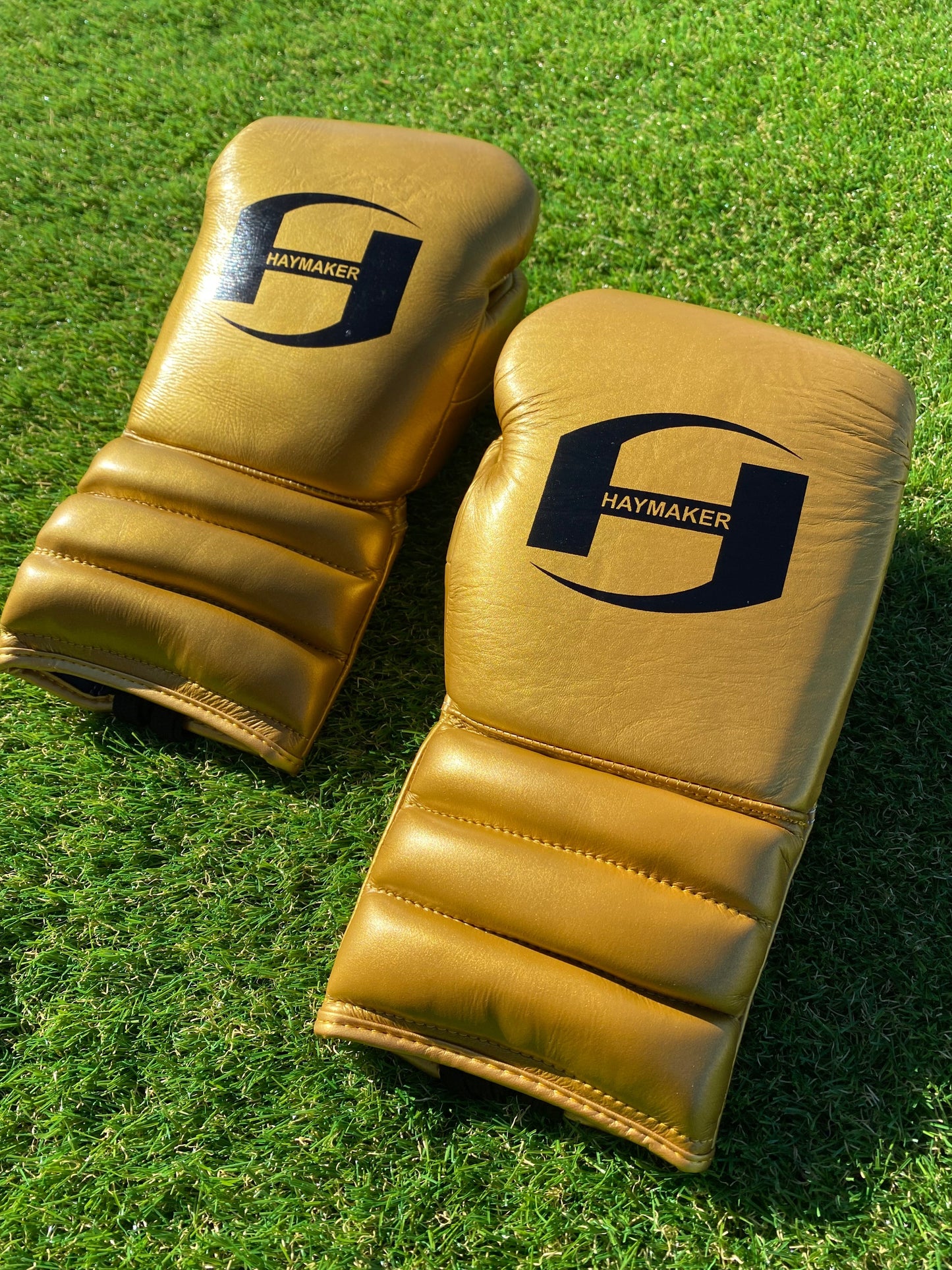 SEMI METALLIC GOLD | PRO ELITE GLOVES 100% LEATHER
