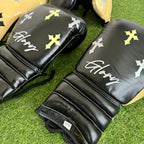 BLK CREAM | CRUCIFIX | BOXING GLOVES & SPARRING SET | 100% LEATHER