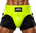 LIME YELLOW | BOXING GROIN GUARD 100% LEATHER (Copy)
