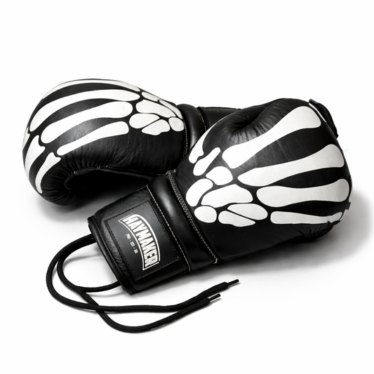 BONE EDITION BLACK | PRO FIGHT 100% LEATHER