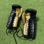 BLACK & GOLD | PRO ELITE GLOVES 100% LEATHER