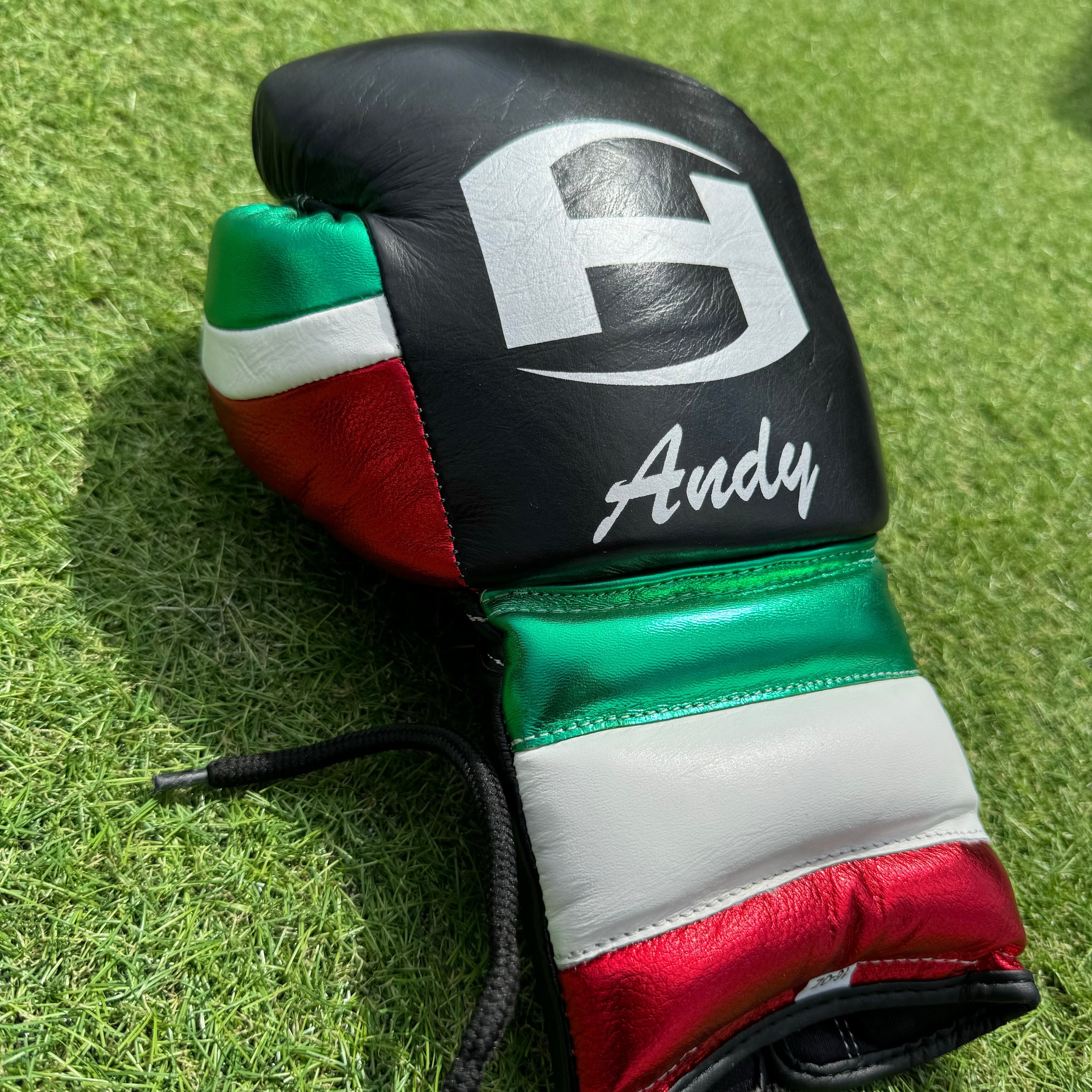 BLACK MEXICAN STYLE | BOXING GLOVES 100% LEATHER