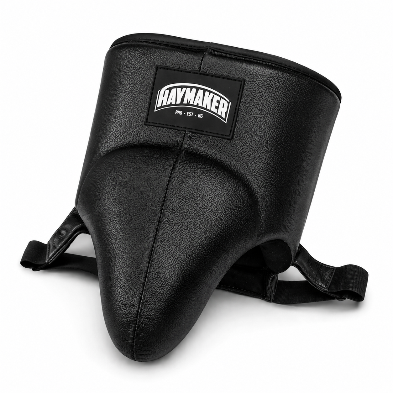 Groin Guard Black | 100% Leather