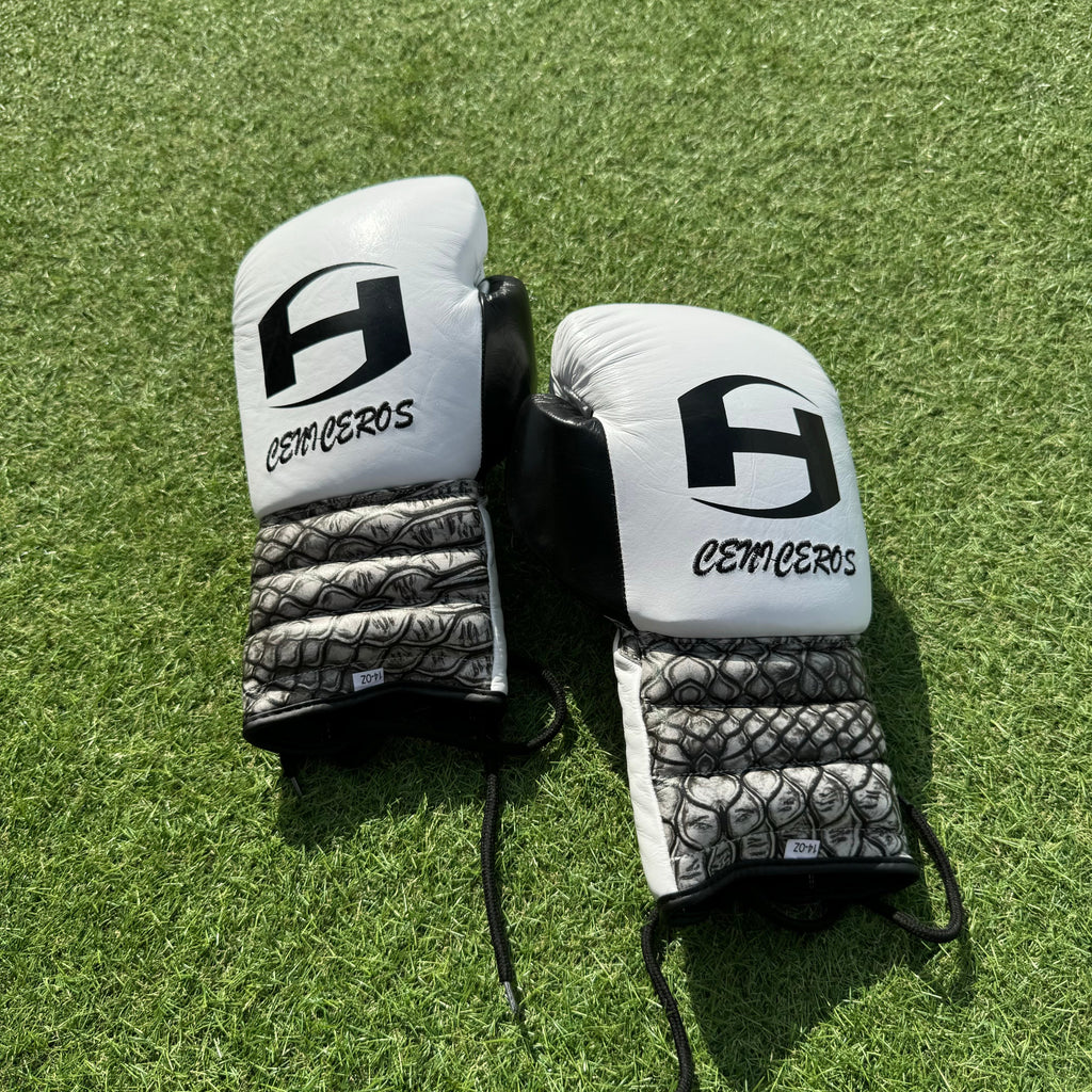 CROC PRINT | PRO ELITE GLOVES 100% LEATHER