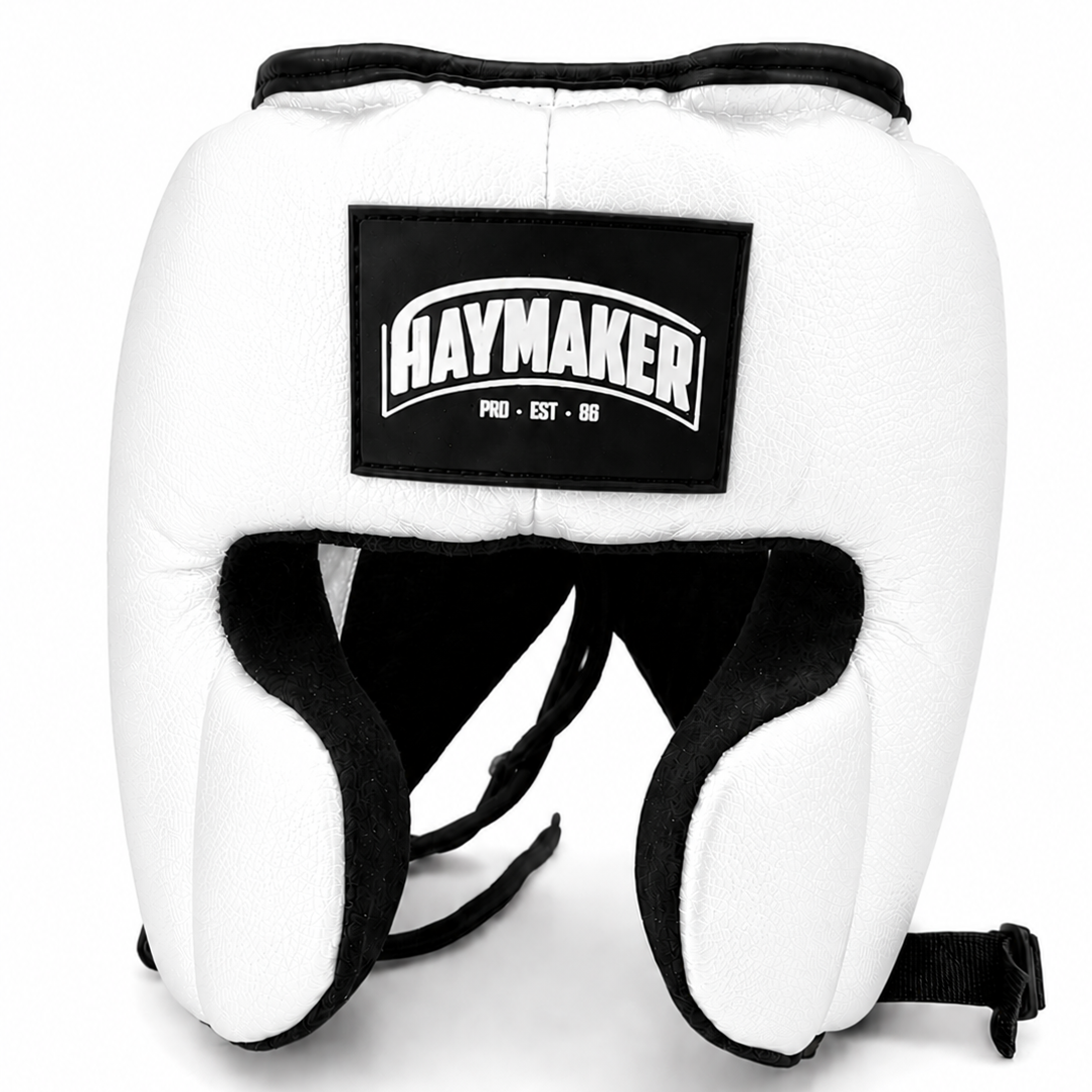 Headgear White | 100% Leather
