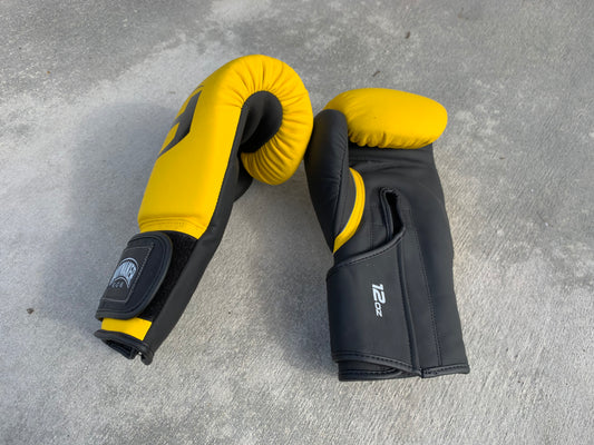 YELLOW | BOXING BAG GLOVES SYNTHETIC