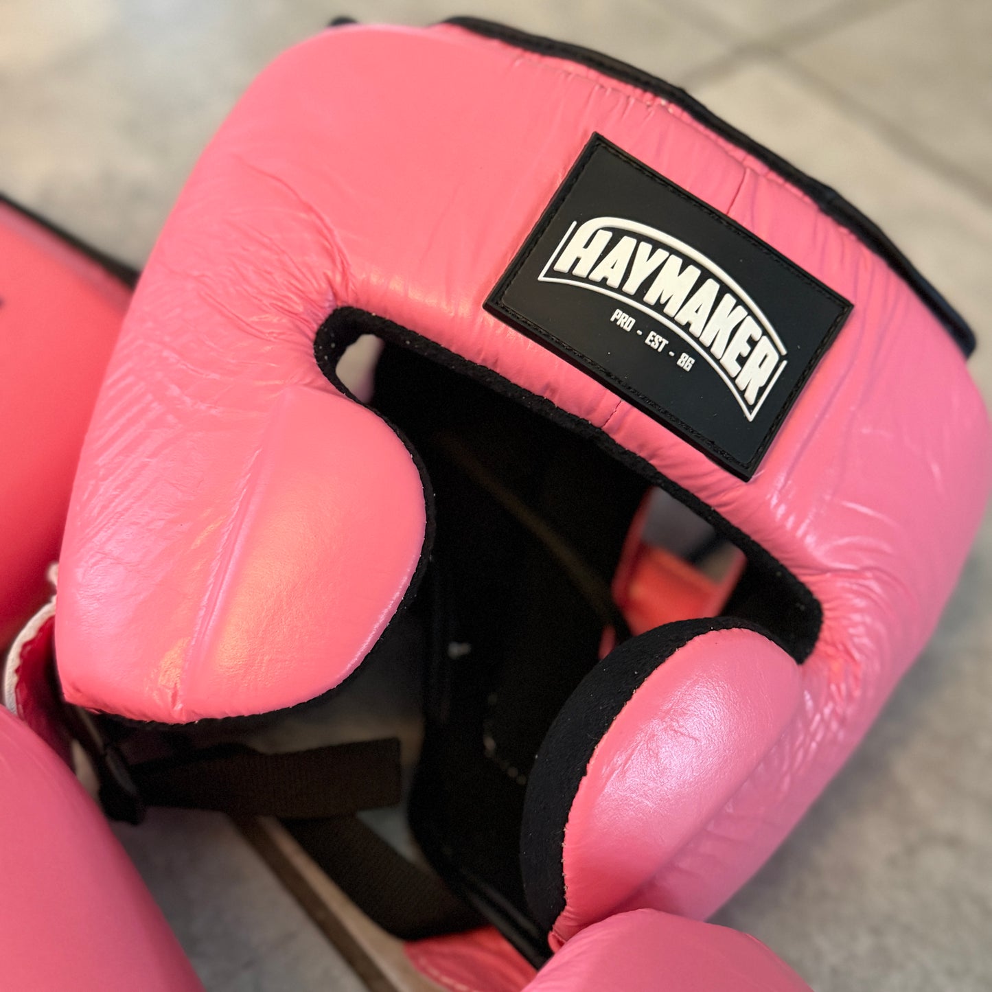 SOLID PINK | BOXING GLOVES & SPARRING SET | 100% LEATHER