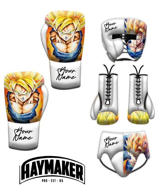 ANIME DESIGN | BOXING SPARRING SET | 100% LEATHER