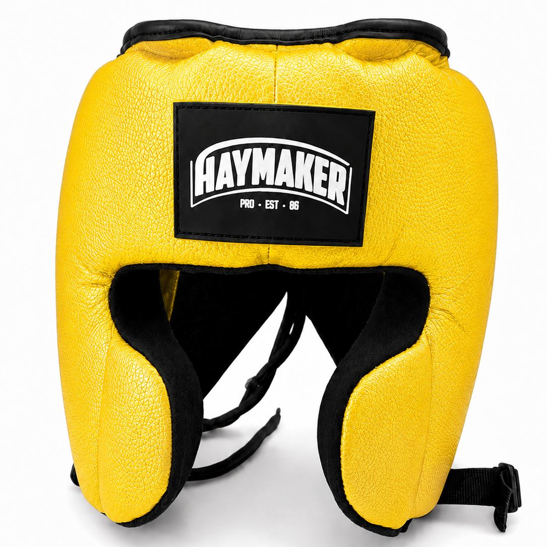 Headgear Yellow | 100% Leather