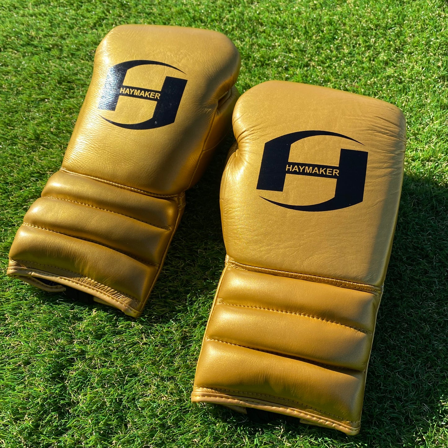 GOLD | PRO ELITE GLOVES 100% LEATHER