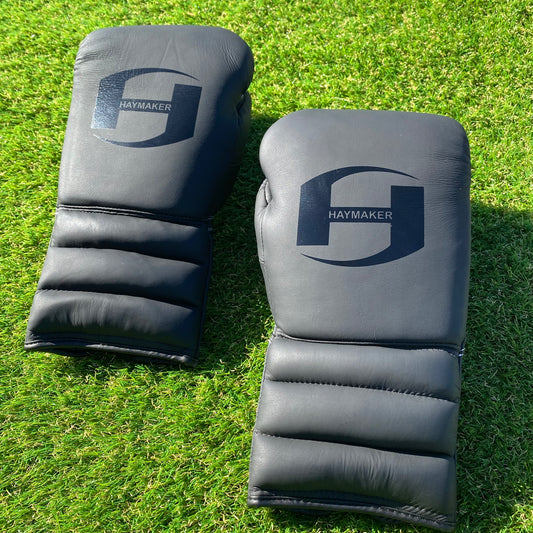 MATTE BLACK | PRO ELITE GLOVES 100% LEATHER