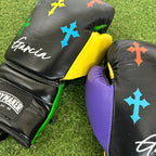 HM CRUCIFIX MULTI COLOR | PRO ELITE GLOVES 100% LEATHER