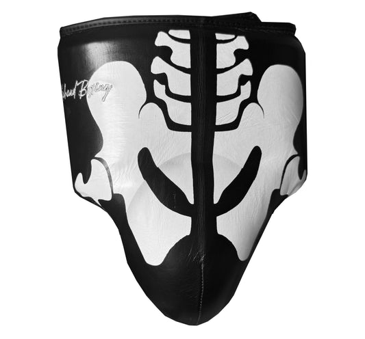 SKELETON | BOXING GROIN GUARD 100% LEATHER