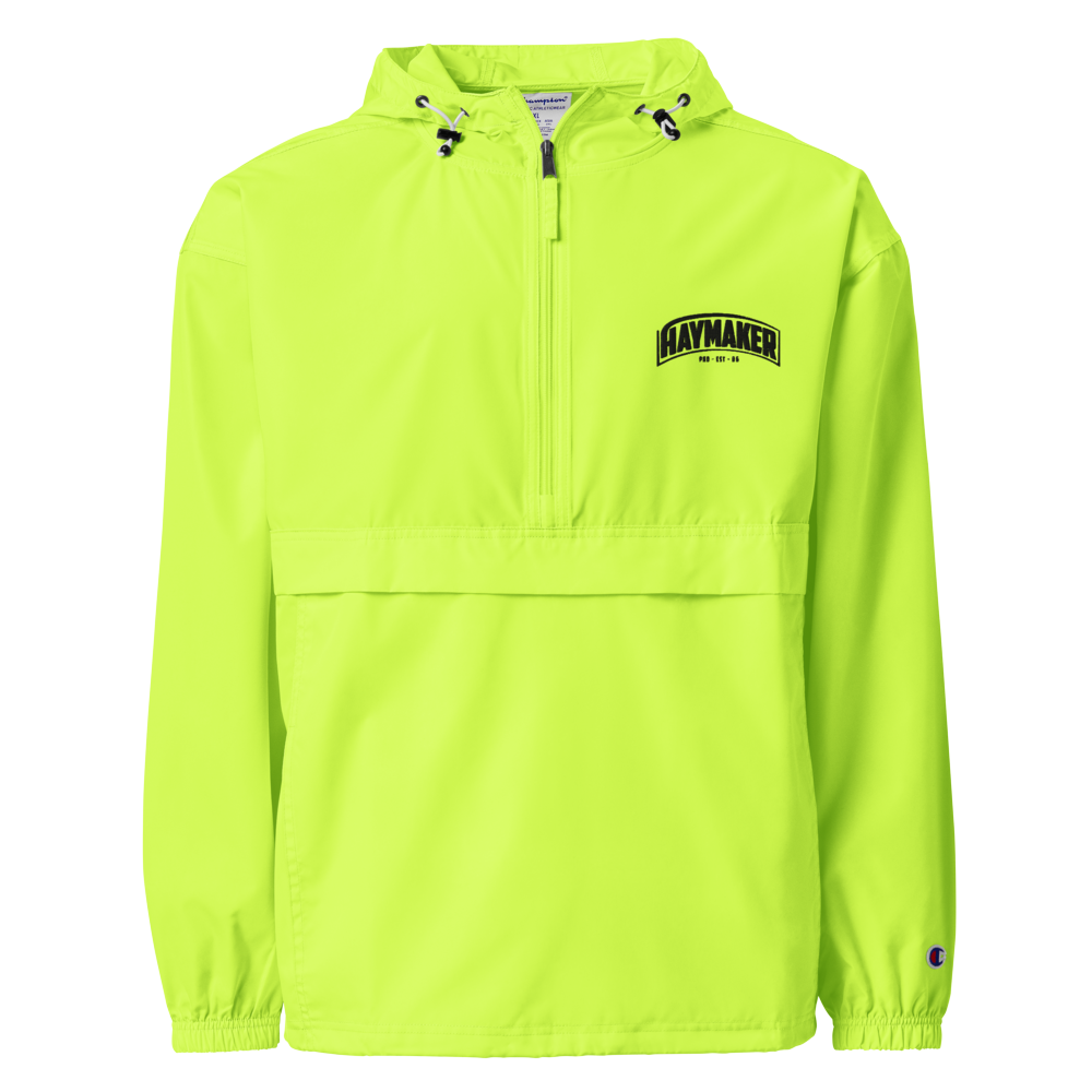 YELLOW CHAMPION FASION JACKET | TEAM HAYMAKER (EMBROIDERED)