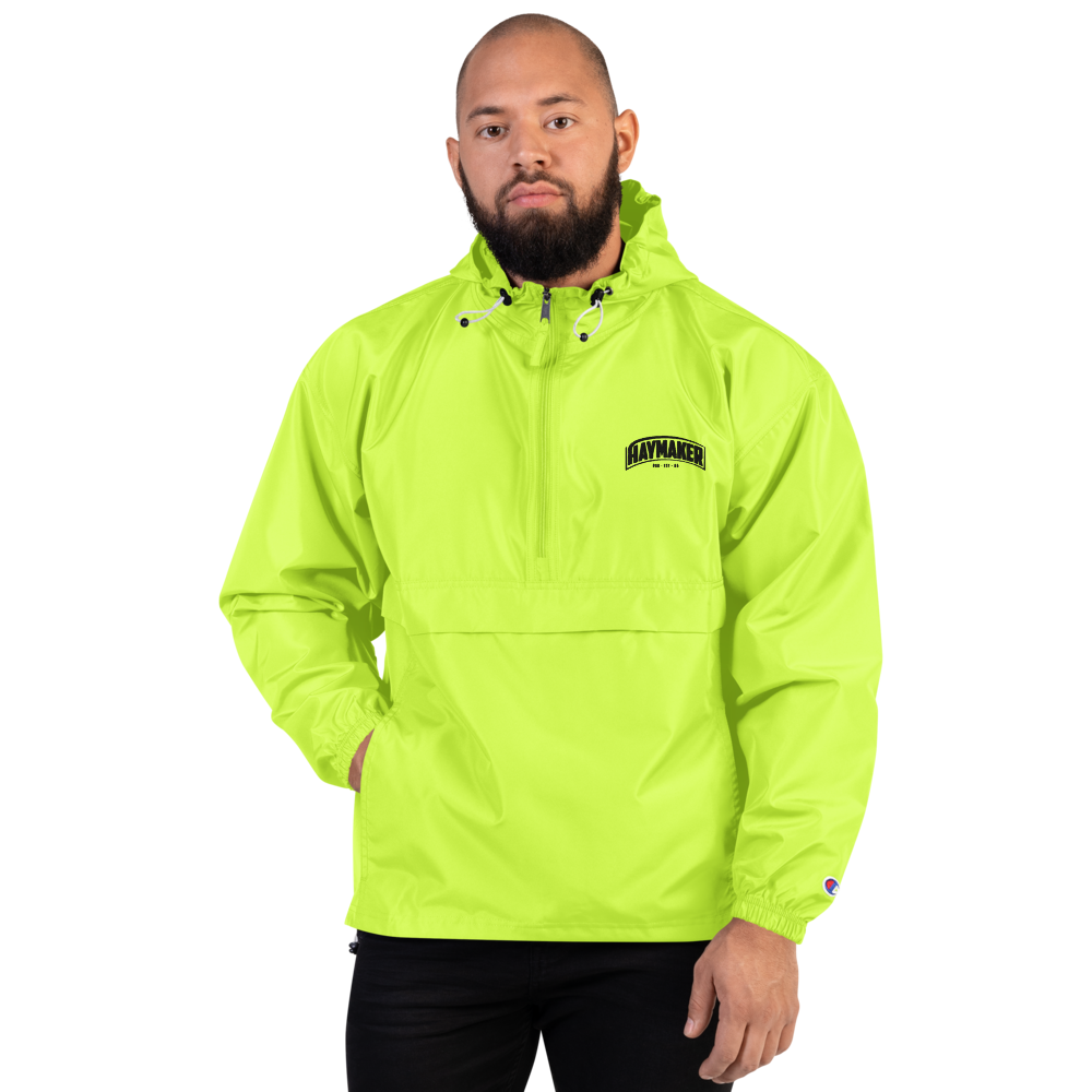 YELLOW CHAMPION FASION JACKET | TEAM HAYMAKER (EMBROIDERED)