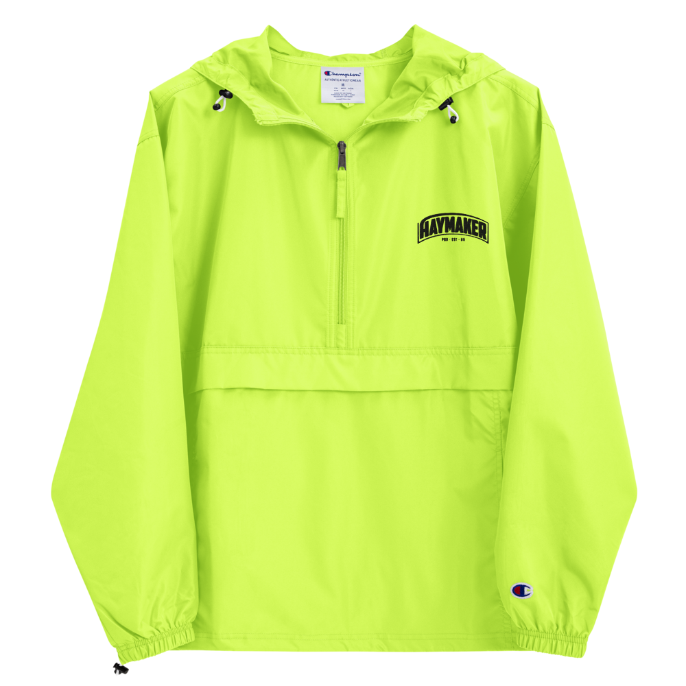 YELLOW CHAMPION FASION JACKET | TEAM HAYMAKER (EMBROIDERED)