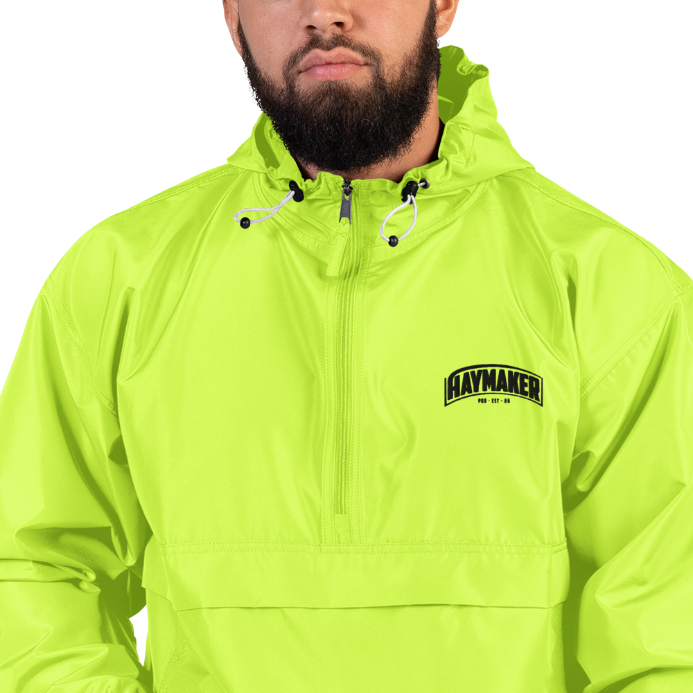 YELLOW CHAMPION FASION JACKET | TEAM HAYMAKER (EMBROIDERED)